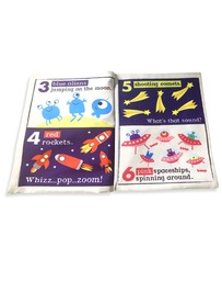 Jo and Nics Crinkly Cloth Books - Space Count