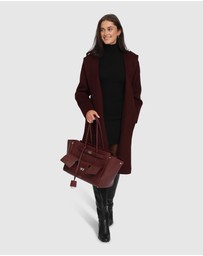 Belle & Bloom - Walk This Way Wool Blend Oversized Coat