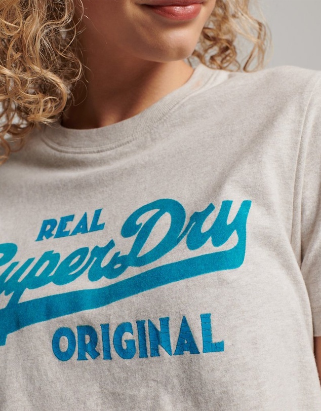 Superdry - Vintage Logo Scripted College Tee