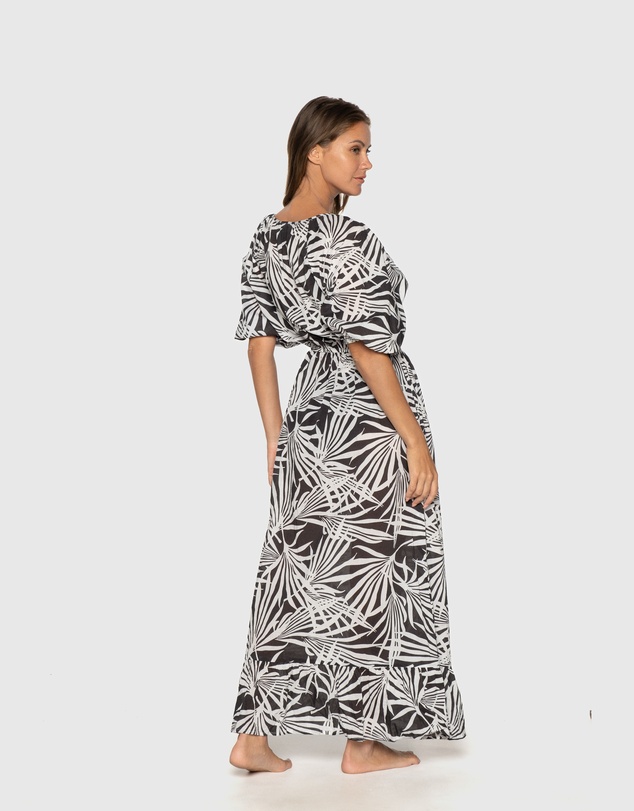 Nip Tuck Swim - Black Butia Morning Bay Dress