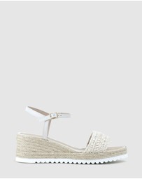 Edward Meller - MARTINA Woven Front Espadrille