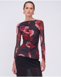Suboo - Frida Ruched Front Long Sleeve Top