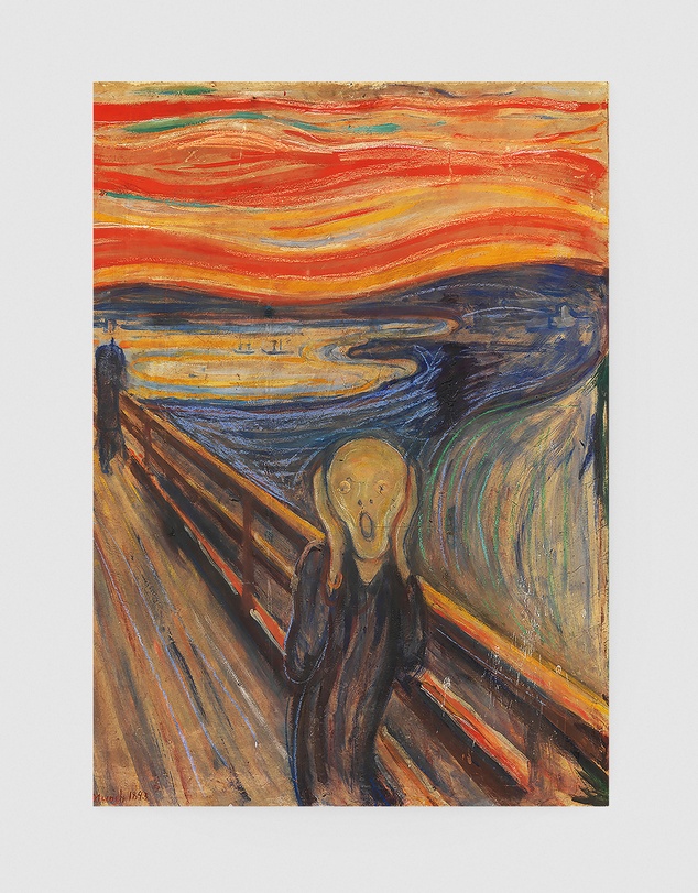 Inka Arthouse - Scream by Edvard Munch Art Print