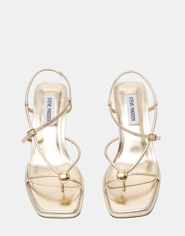 Steve Madden - Jackpots-R Gold Heels