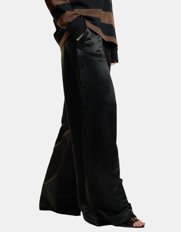 Cynthia Rowley - Wide Leg Snap Pants