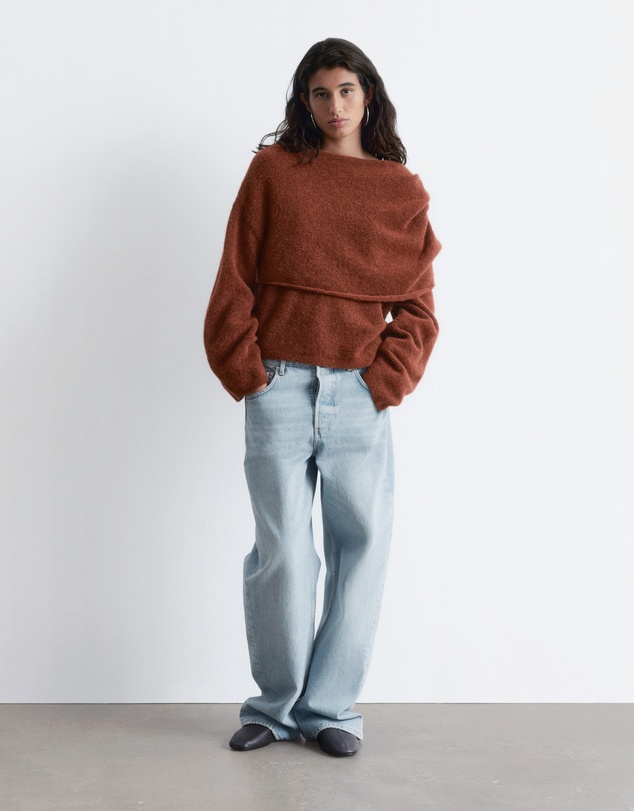 & Other Stories - Knitted Cape Sweater