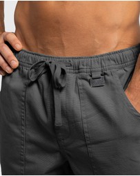 Coast Clothing - Biarritz Canvas Shorts - Charcoal