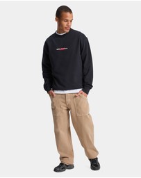 Quiksilver - Mens Mercury Trident Crew Neck
