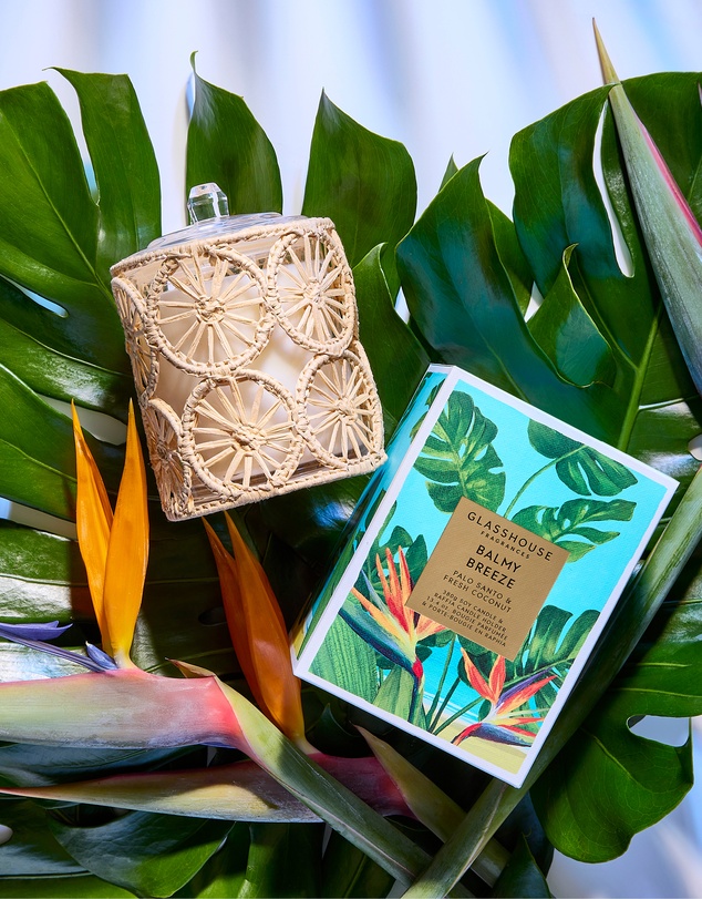Glasshouse Fragrances - Balmy Breeze 380g Soy Candle