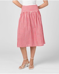 MVN - Gingham Skirt
