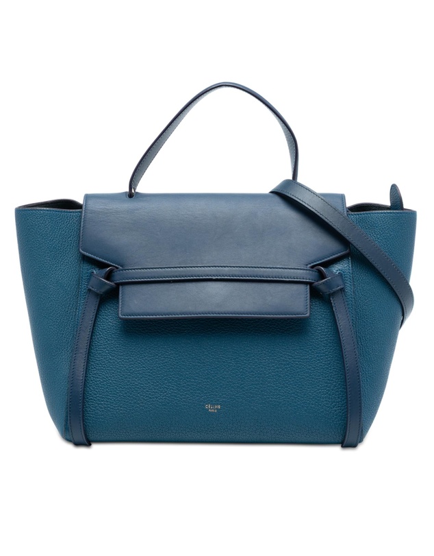 Pre-Loved by Azura Reborn - Pre-Loved Mini Grained and Smooth Calfskin Belt Bag