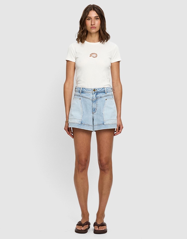KIVARI - Florence Denim Shorts