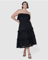 Sunday In The City - Defy Broderie Midi Dress