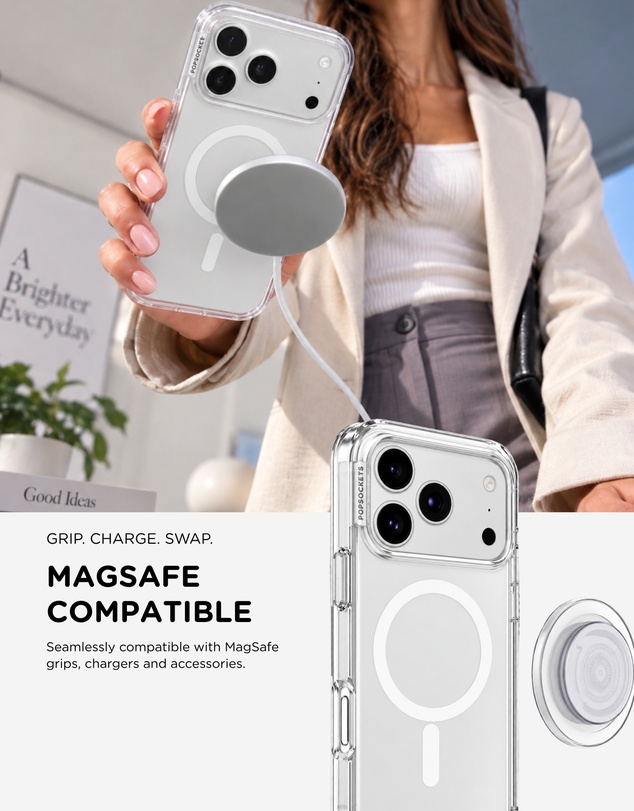 PopSockets - PopCase MagSafe Protective Phone Case for iPhone 17 / 18 Pro Max