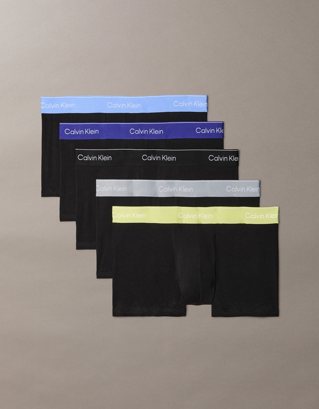 Calvin Klein - 5-Pack Icon Cotton Stretch Low Rise Trunks