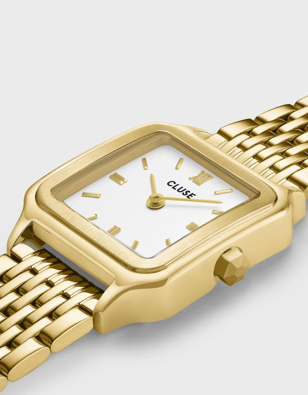 Cluse - Gracieuse Petite White/Gold Link