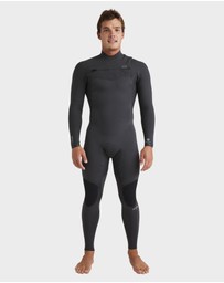 Billabong - Mens 3/2mm Revolution Natural Chest Zip Wetsuit