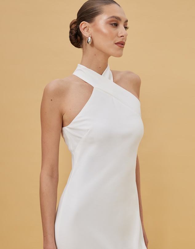 CHANCERY - Juno Twist Halter Maxi Dress