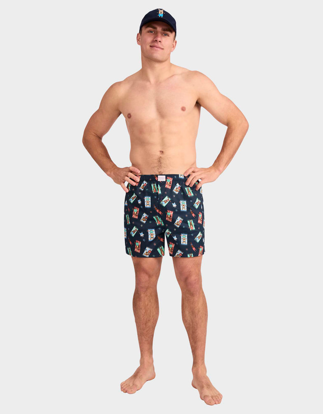 Mitch Dowd - Mitchdowd Sun Baked Dogs Boxer Shorts And Cap Gift Box