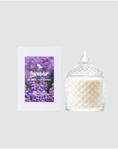 Silk Oil of Morocco - Lavender Natural Soy Candle - Medium