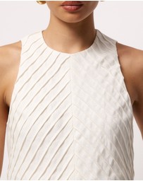 AERE - Maris Pintuck Linen Top