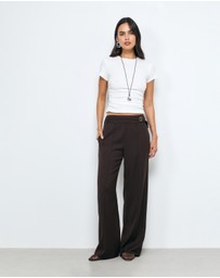 AERE - Oriana Wide Leg Pants