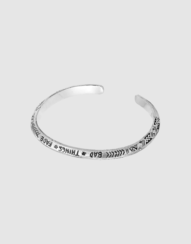 Haze & Glory - ICONIC EXCLUSIVE - Good Things Bangle in Oxidised 925 Silver