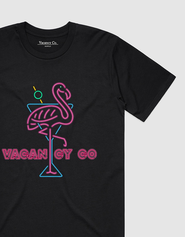 Vacancy Co - Flamingo Club Tee - Youth