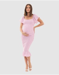 Ripe Maternity - Selma Shirred Dress
