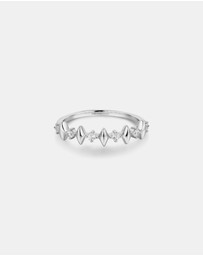 Ania Haie - Ania Haie Silver Multi Sparkle Ring