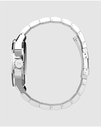 TIMEX - Essex Day & Date 46mm Stainless Steel Bracelet Watch