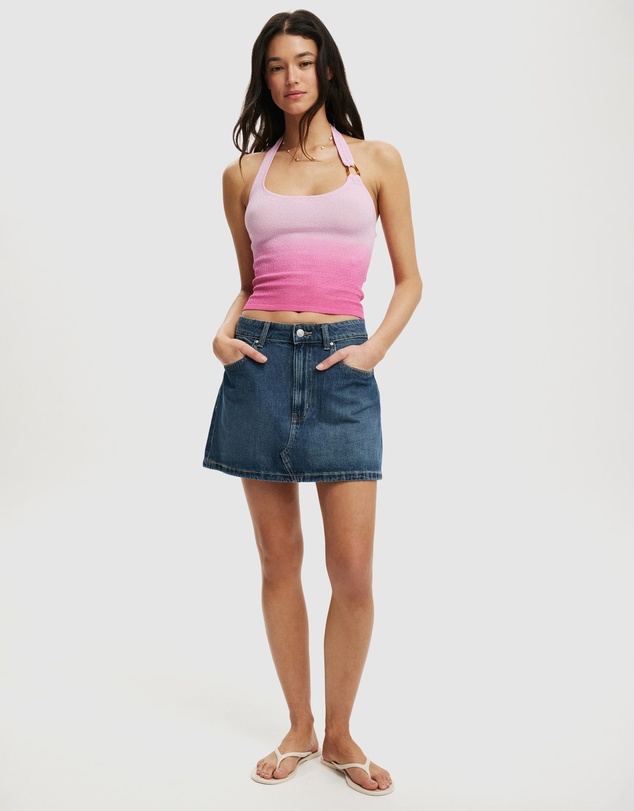 Cotton On - Knit Halter Tort Ring