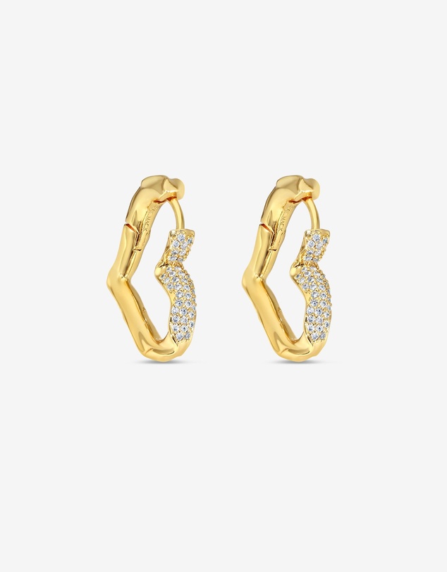 Jackie Mack - Kissable Heart Hoops