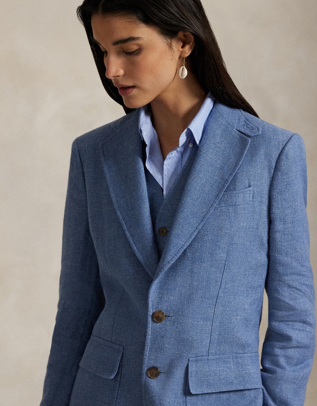 Polo Ralph Lauren - Single-Breasted Linen-Cotton Blazer - ICONIC EXCLUSIVE