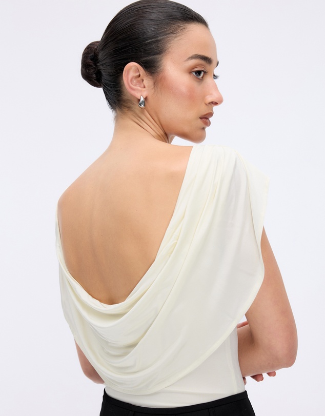Minima Esenciales - Laramie Draped Bodysuit