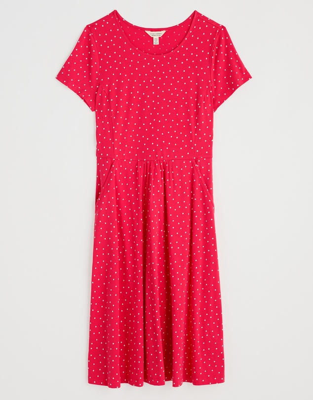 Seasalt - Seasalt Cornwall Red S/S April Dress