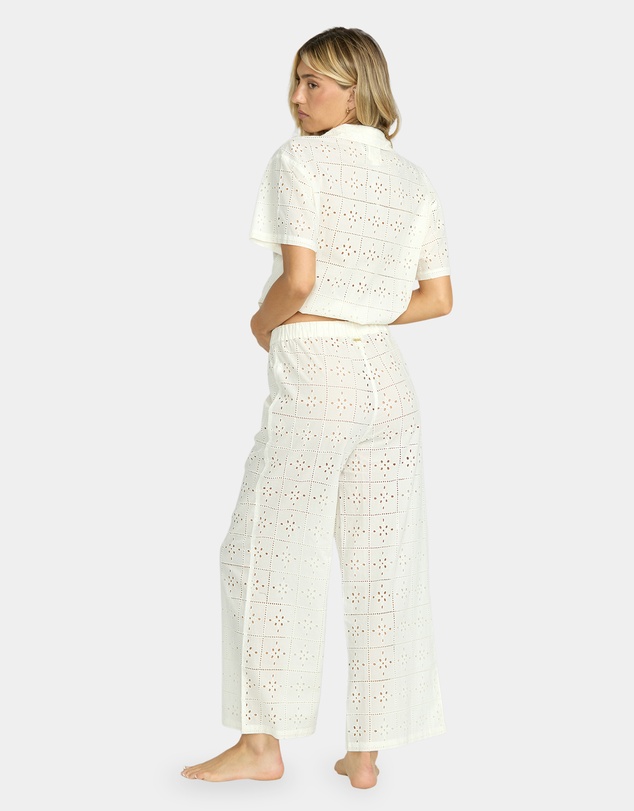 Billabong - Womens Eyelet Crush Cover Up Pants