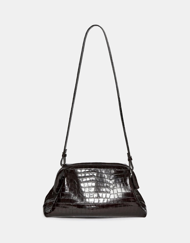 ARKET - Croco-Embossed Clutch