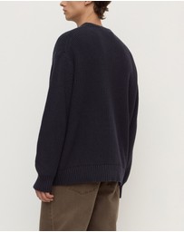 Assembly Label - Carson Cotton Rib Knit Jumper