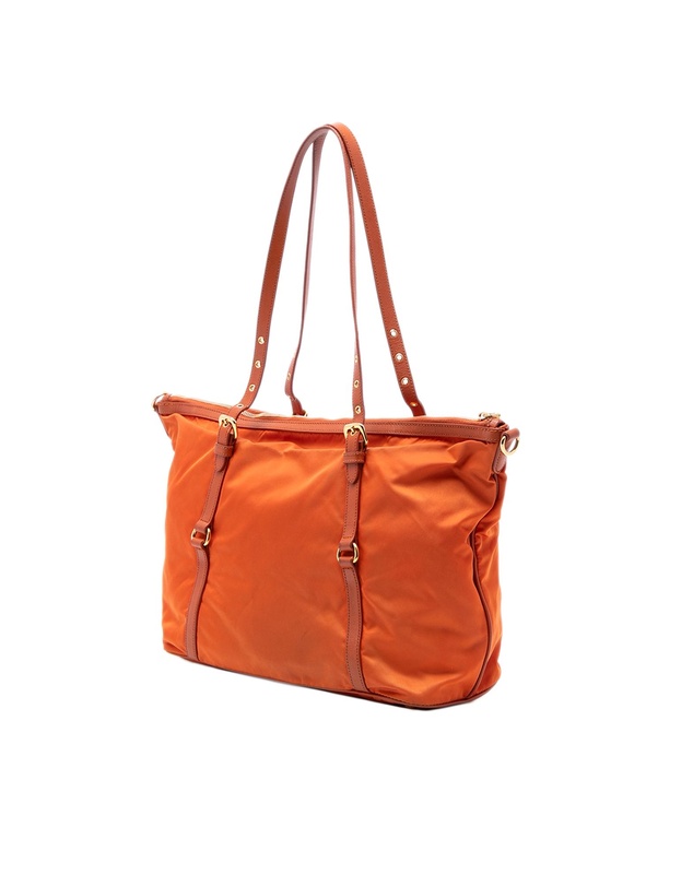 Pre-Loved by Azura Reborn - Pre-Loved Saffiano Trimmed Tessuto Satchel