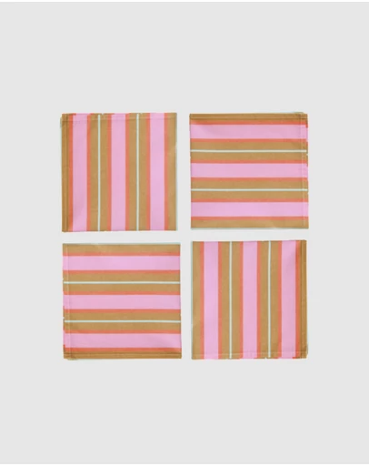 Mosey Me - Sunrise Stripe Napkin Set