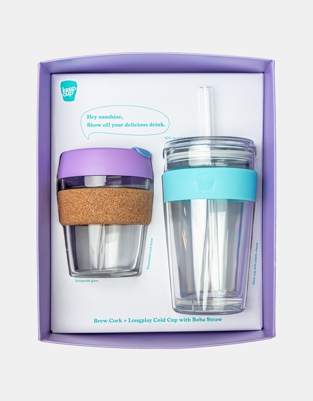 KeepCup - Gift Set Booked and Busy 12oz & 16oz