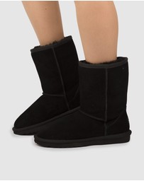 AusWooli Ugg Boots - Cronulla Mid Calf Sheepskin Boot