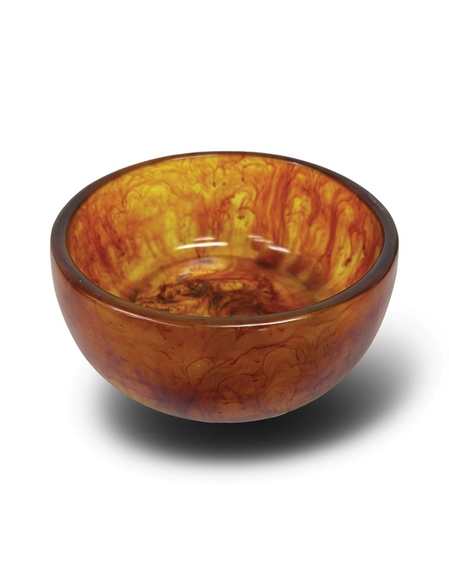 Urban Attitude - Urban Attitude INDI Medium Bowl Height 12cm, Width 26cm, Length 26cm - Burnt Amber