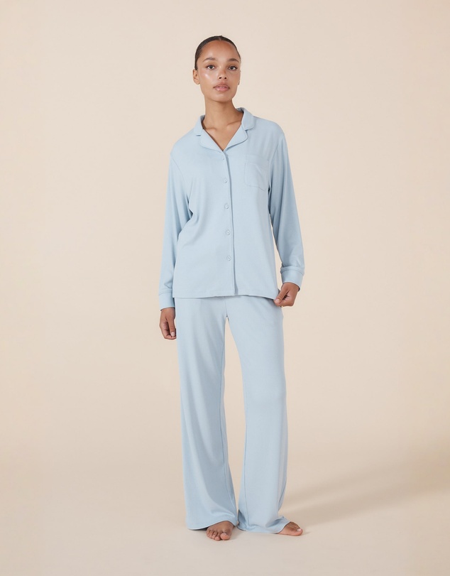 Gingerlilly - Emilia Ribbed Lounge PJ set