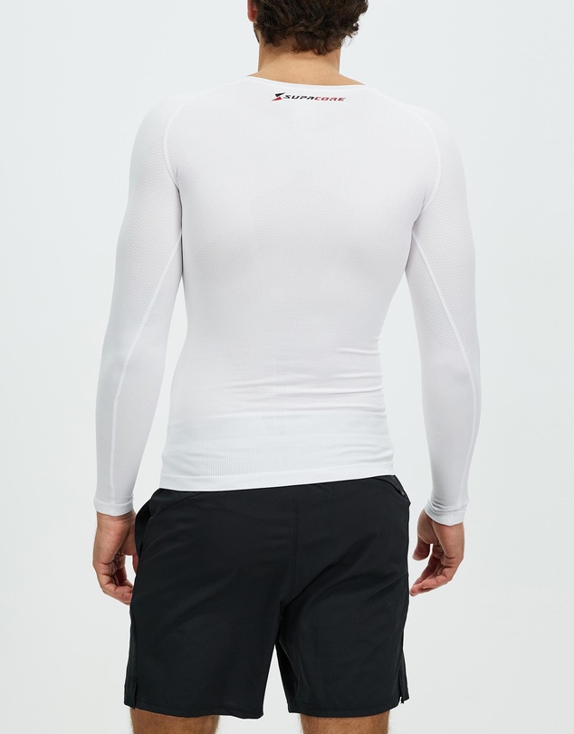 Supacore - Supa X ® Long Sleeve Body Mapped Posture Thermal Compression Top