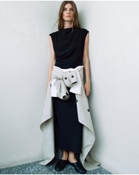 M.N.G - Ruched Midi Dress