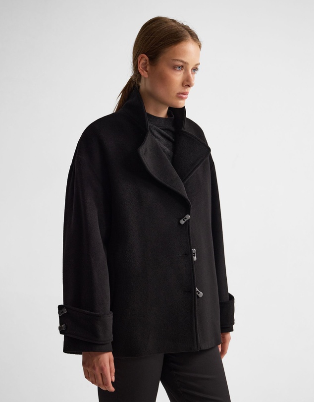 Oxford - Sarina Wool Blend Scarf Jacket