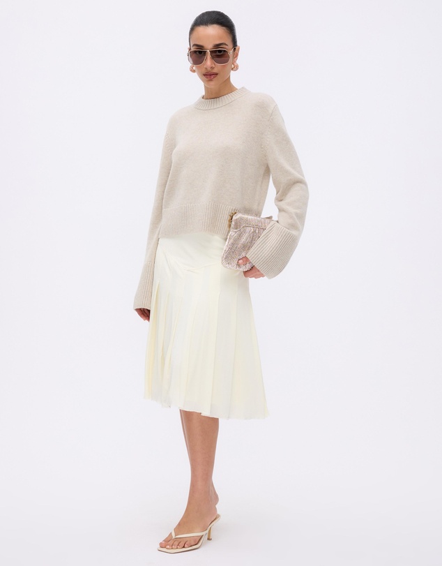 Minima Esenciales - Talen Merino Wool Cashmere Blend Jumper