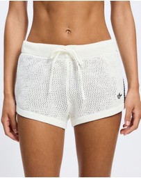 adidas Originals - Knitted Crochet Shorts